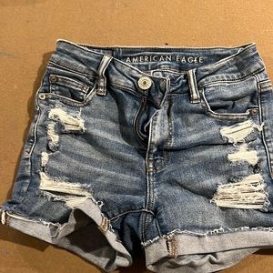 American eagle girls jean shorts